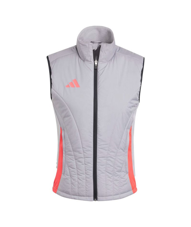 Colete Futebol Mulher de Colete de inverno Adidas Tiro24 Competition Cinzento