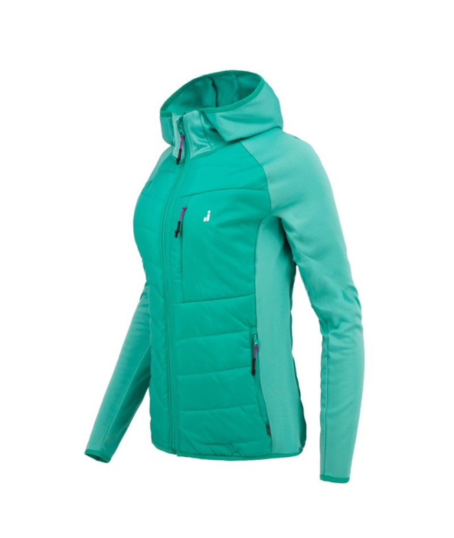 Anorack Joluvi Hybrid 2.0 Aguamarina Mujer
