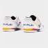 Sapatilhas de Futebol sala Joma Top Flex 2476 Branco Vermelho Interior
