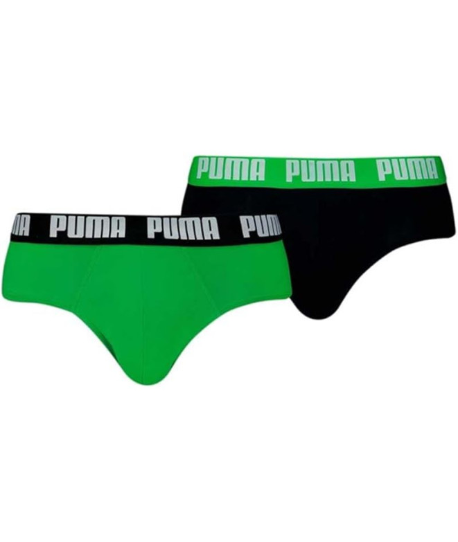 Calzoncillos Puma Everyday sea Hombre Verde Pack