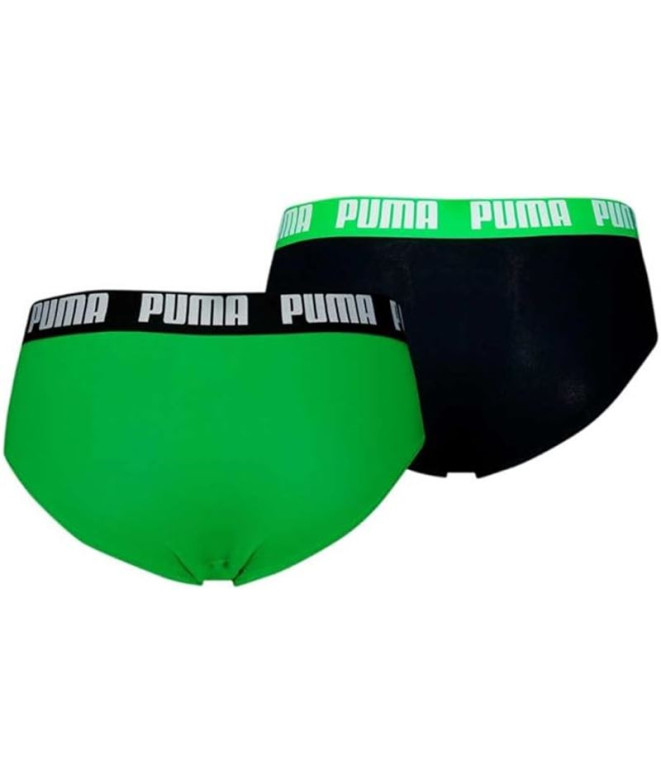 Cuecas Homem Puma Everyday verde-mar Pack