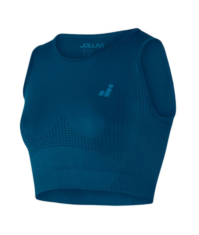 Top Joluvi Ana Tir Azul Lago /Orquidea Oscuro Mujer