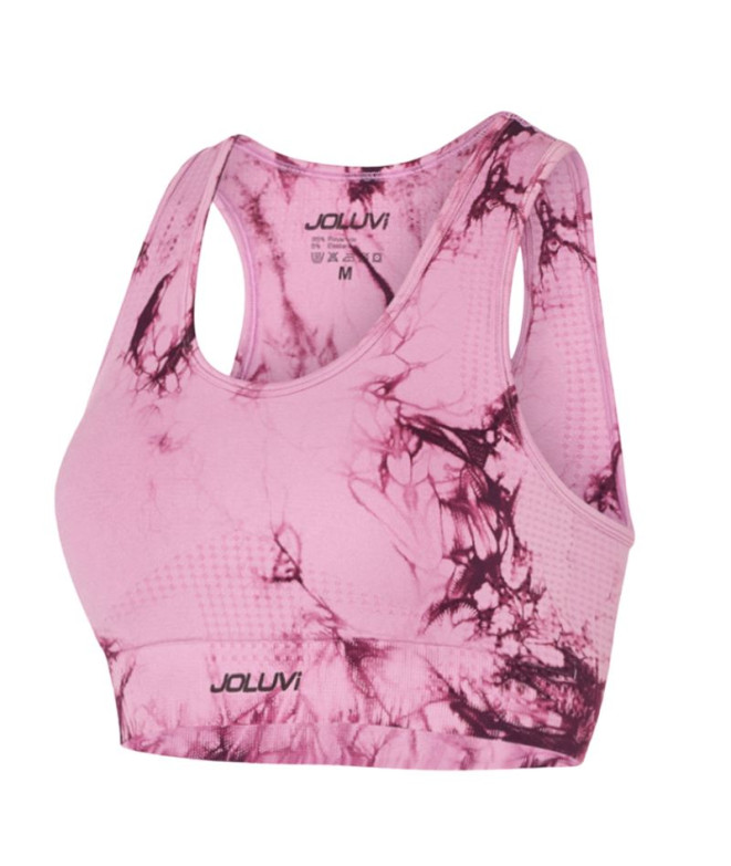 Top Joluvi Tie Dye Ameixa /Ameixa Mulher