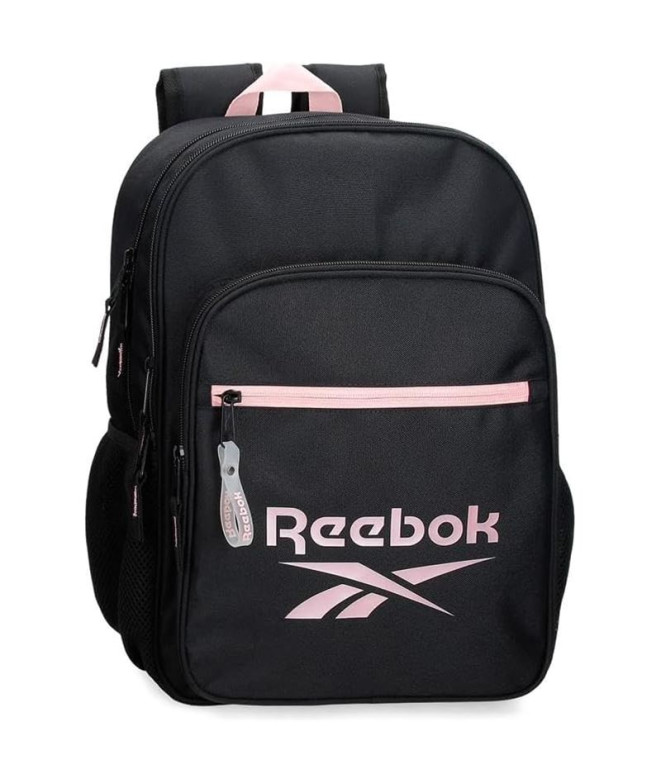 Mochila Reebok Beverly Dois Compartimentos 44 Cm Preto