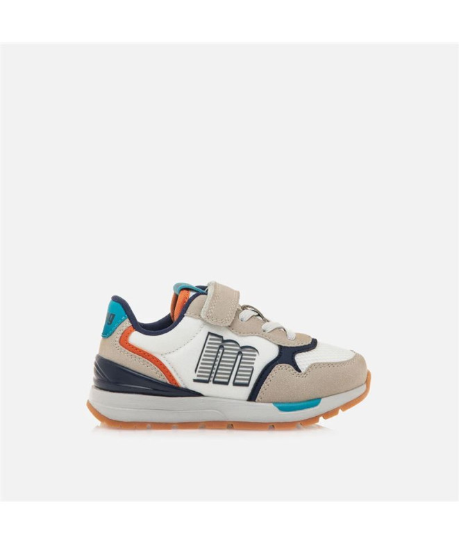 Zapatillas Mustang Compact Infantil Pluton Gris Claro