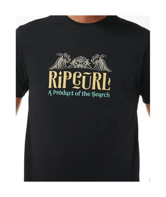 T-shirt Rip Curl Homme Horizon Noir