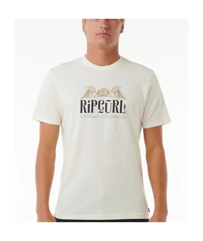 Camiseta Rip Curl Homem Osso do horizonte