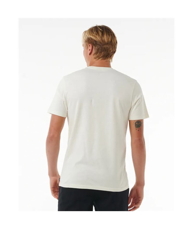 Camiseta Rip Curl Horizon Hombre Bone