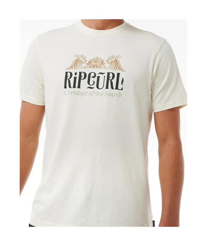 T-shirt Rip Curl Homme Horizon Bone