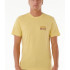 Camiseta Rip Curl Homem Palha para baixo da linha