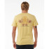 Camiseta Rip Curl Homem Palha para baixo da linha
