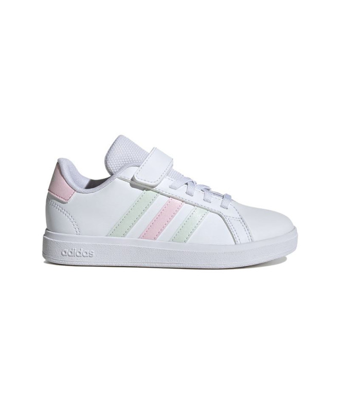 Chaussures Court Enfant Adidas Grand 2.0 Blanc