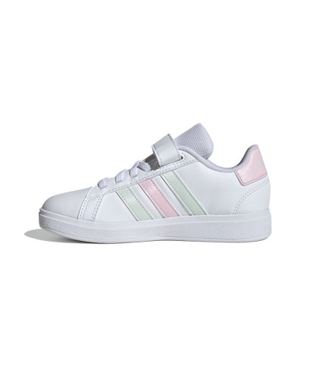 Chaussures Court Enfant Adidas Grand 2.0 Blanc 2