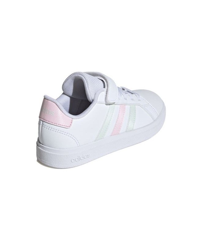 Zapatillas Adidas Grand Court 2.0 Infantil Blanco