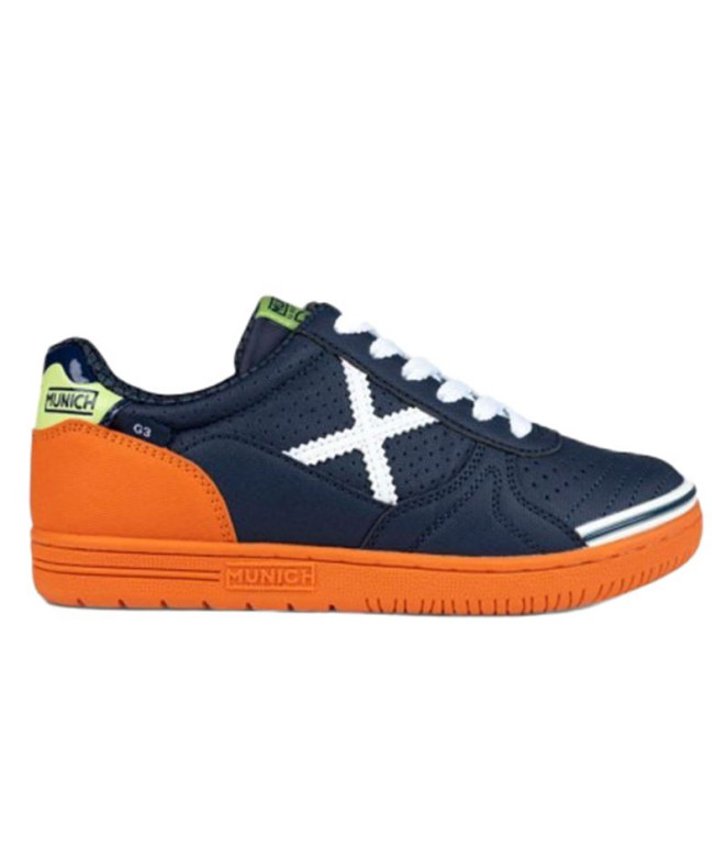 Zapatillas de Fútbol Sala Munich G-3  Profit Sport 421 Infantil Azul