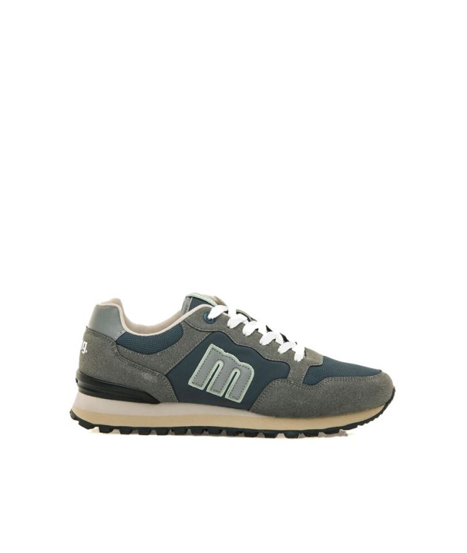 Zapatillas Mustang Porlandos Hombre Plity Gris / Nylonka