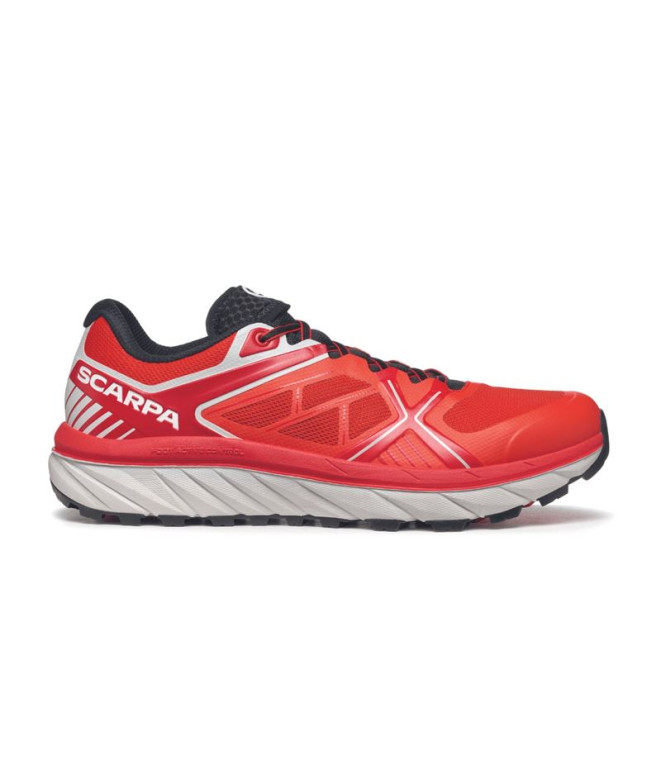 Zapatillas Trail Scarpa Spin Infinity Spicy Hombre Naranja/Rojo