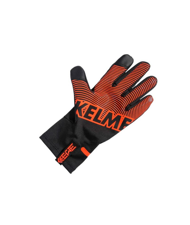 Gants Fitness Kelme de la formation Nord Noir-Orange Néon