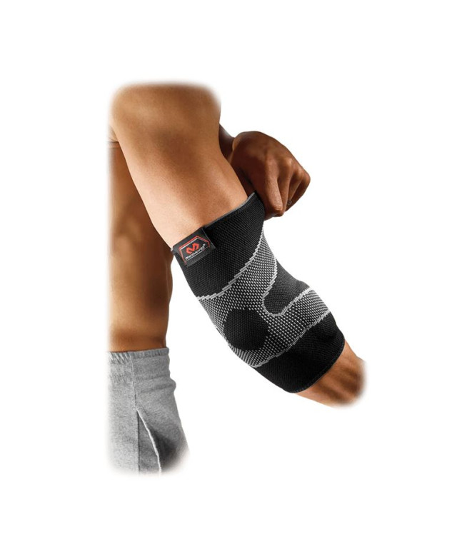 Codera MC David Elbow Sleeve /4-way Elastic With Gel Buttresses Black