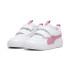 Sapatilhas Casual Infantil Puma Multiflex SL V Ps Branco malva