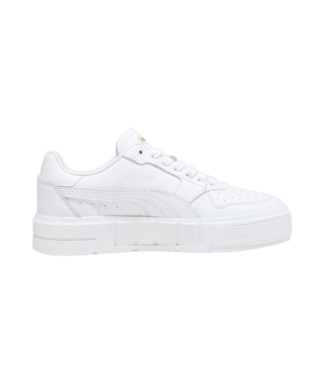 Zapatillas Casual Puma Cali Court Lth Mujer White