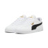 Sapatilhas Casual Puma Club II SL Branco-Preto-Ouro