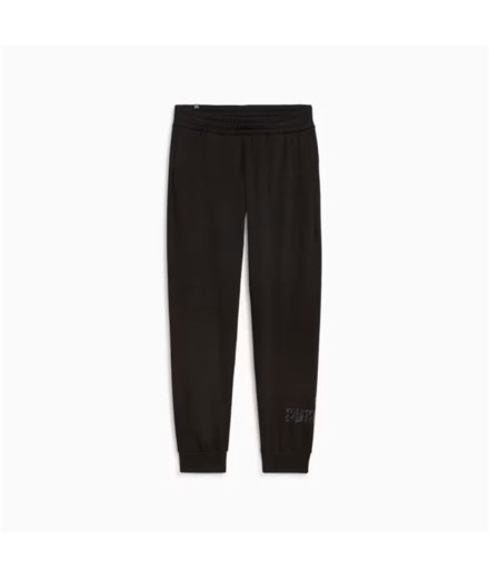 Pantalón Casual Puma Essentials+ Animal Pants Fl Mujer Negro