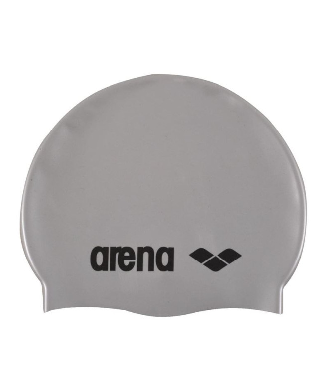 Gorro Silicona Arena Classic Gris/Negro