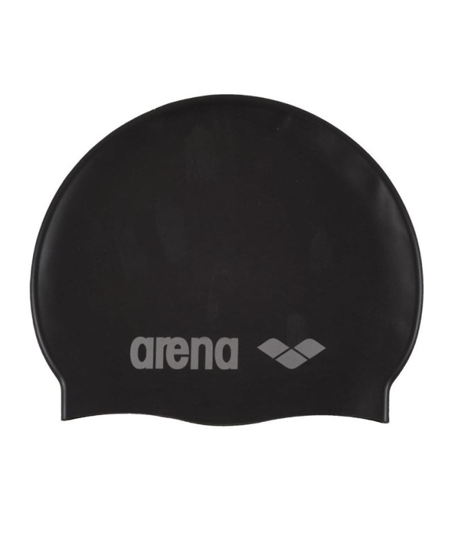 Gorro Silicona Arena Classic Negro/Gris