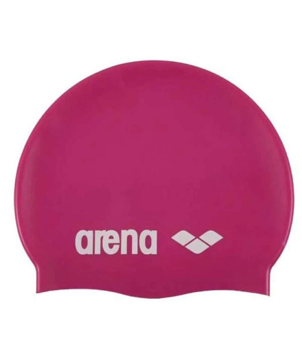 Bonnet Natation Arena De Classic Silicone Pink