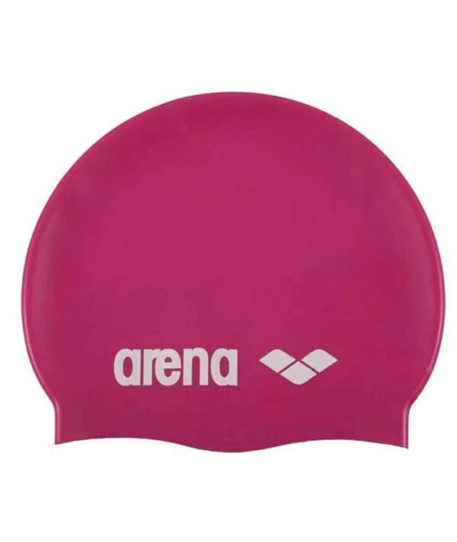 Boné Natação Arena De Classic Silicone Pink