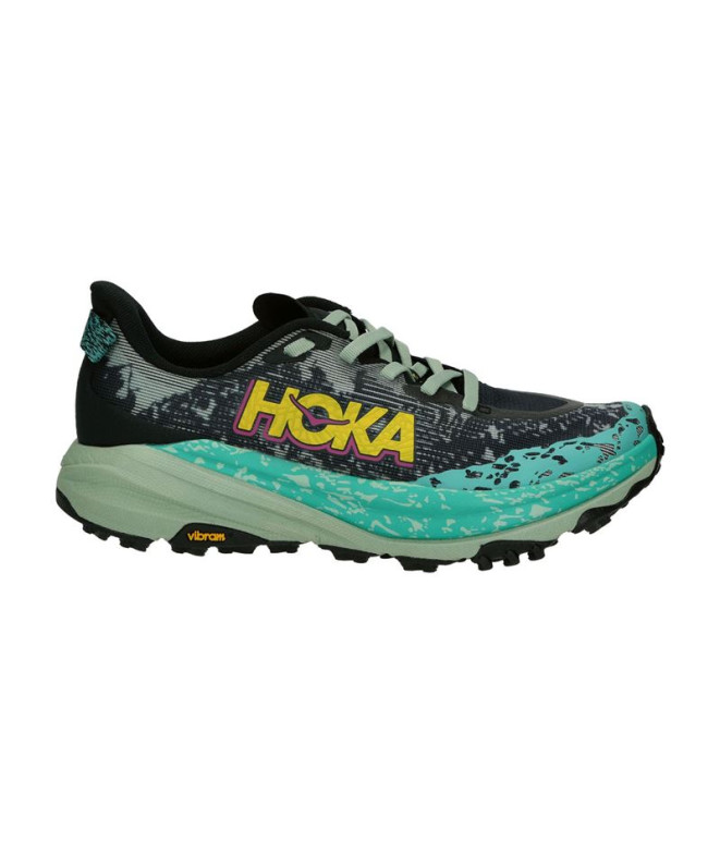 Sapatilhas Trail De Hoka Speedgoat 6 Preto Mulher