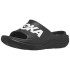 Chinelos Running De Hoka Ora Athletic Slide Preto/Branco