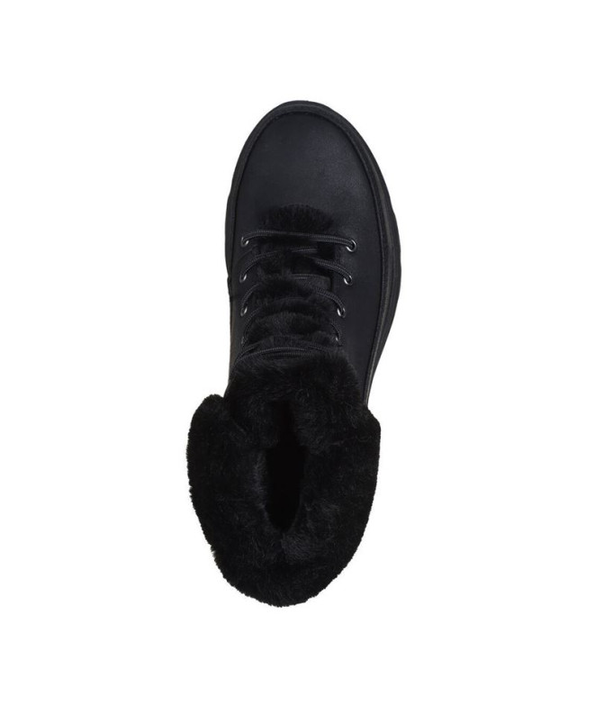 Skechers Bottines Glacial Ultra Black Femme