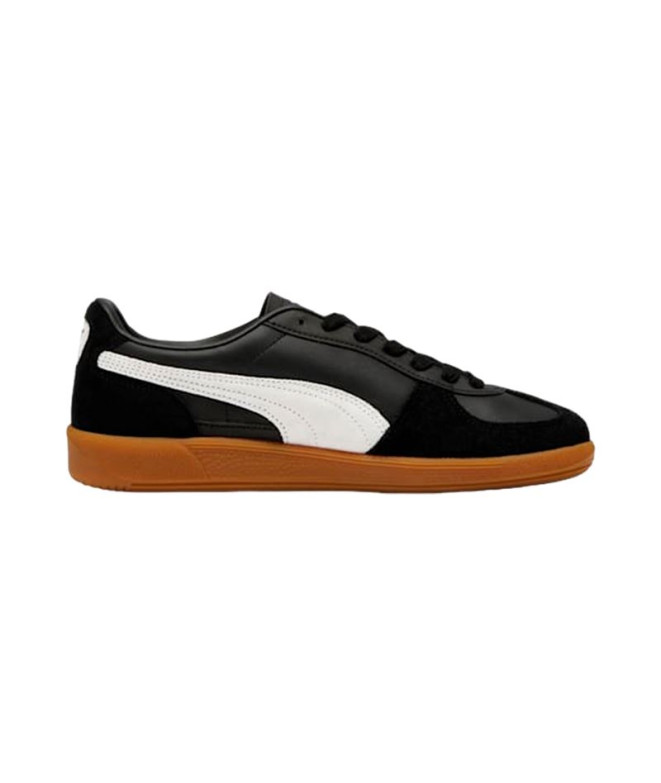 Sapatilhas Puma Palermo Lth Preto Cinza Pena