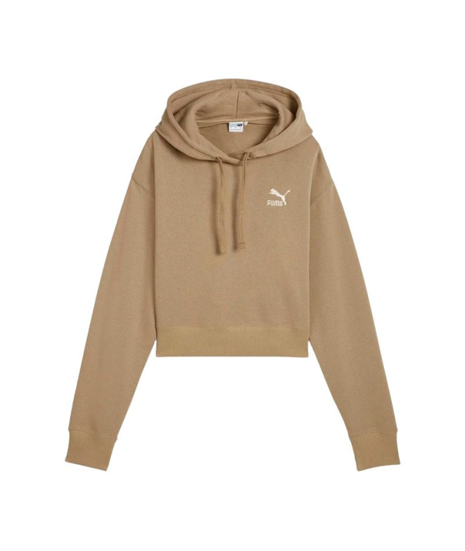 Sweat Puma Better Classics Crop Oak Branch