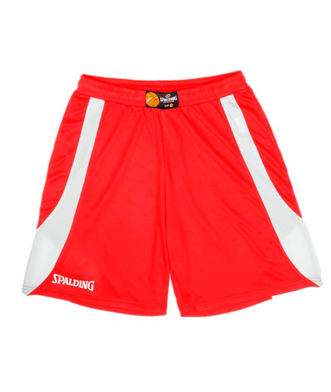 Pantalons Basket-ball Spalding de Jam Pantaloness Rouge/Blanc