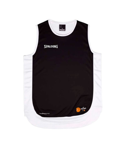 Camiseta de Baloncesto Spalding Hustle Tank Black/White