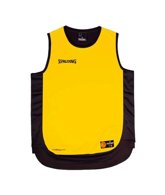 Camiseta de Baloncesto Spalding Hustle Tank White/White