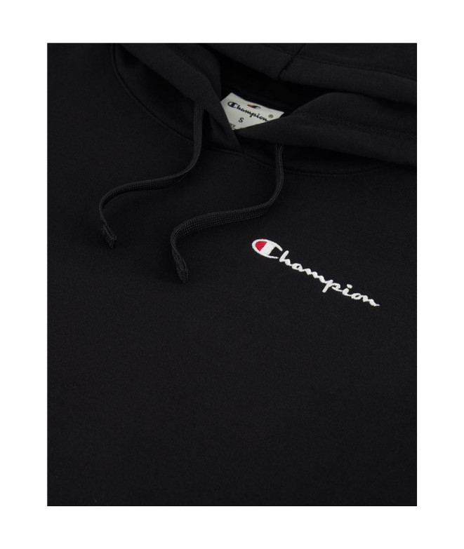 Sudadera Champion Hooded Sweatshirt Mujer Negro