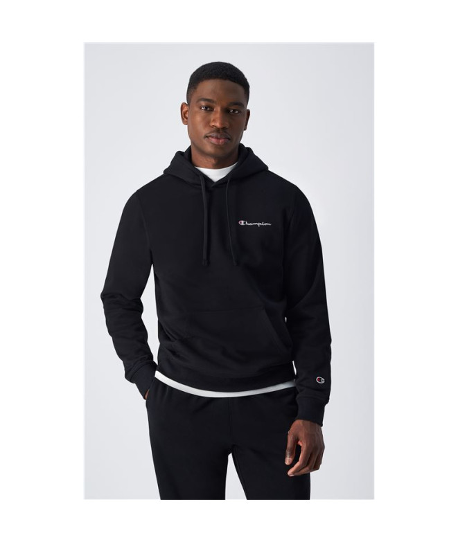 Moletom Champion Homem Sweatshirt com capuz Preto
