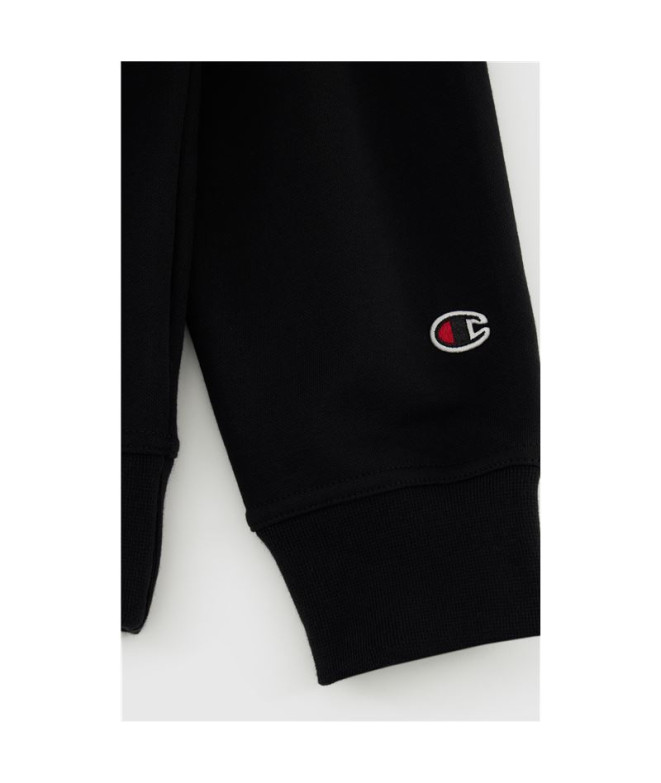 Moletom Champion Homem Sweatshirt com capuz Preto