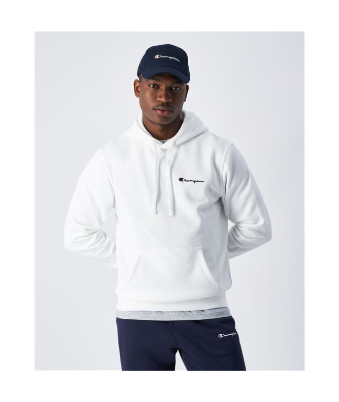 Moletom Champion Homem Sweatshirt com capuz Branco