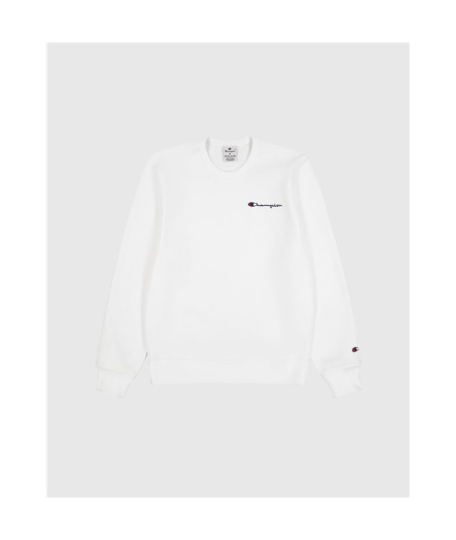 Sudadera Champion Crewneck Sweatshirt Hombre Blanco