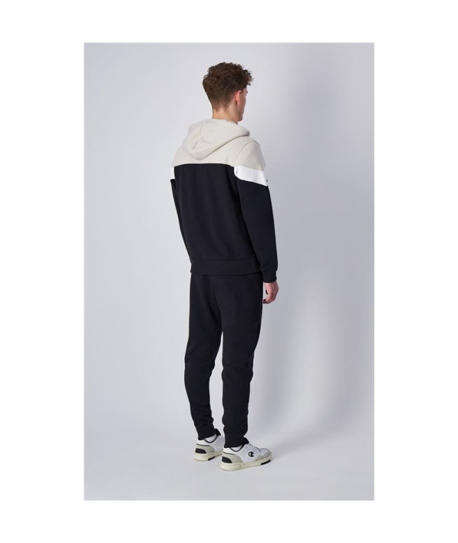 Survêtement Champion Homme Sweatsuit Noir/Beige