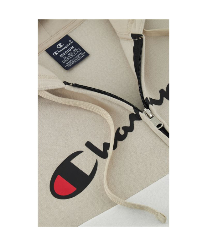 Survêtement Champion Homme Sweatsuit Noir/Beige