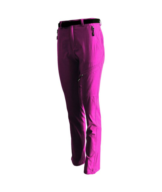 Pantalones Outdoor Joluvi Soft4Pant Mujer Orquidea Oscuro