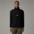 PolaireMontagne The North Face de Glacier 1/4 Zip - Logo noir Homme