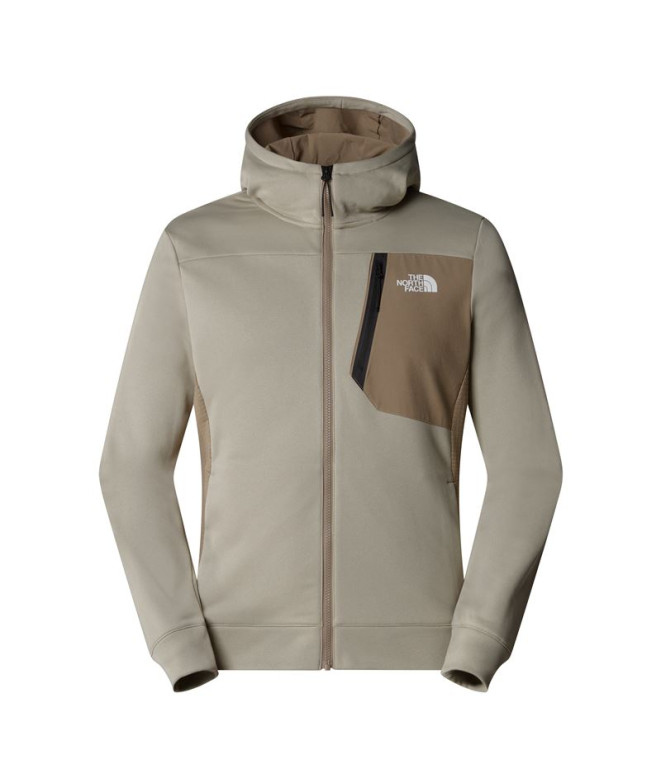 Chaqueta de Montaña The North Face Ma Fz Fleece Clay Gris Hombre