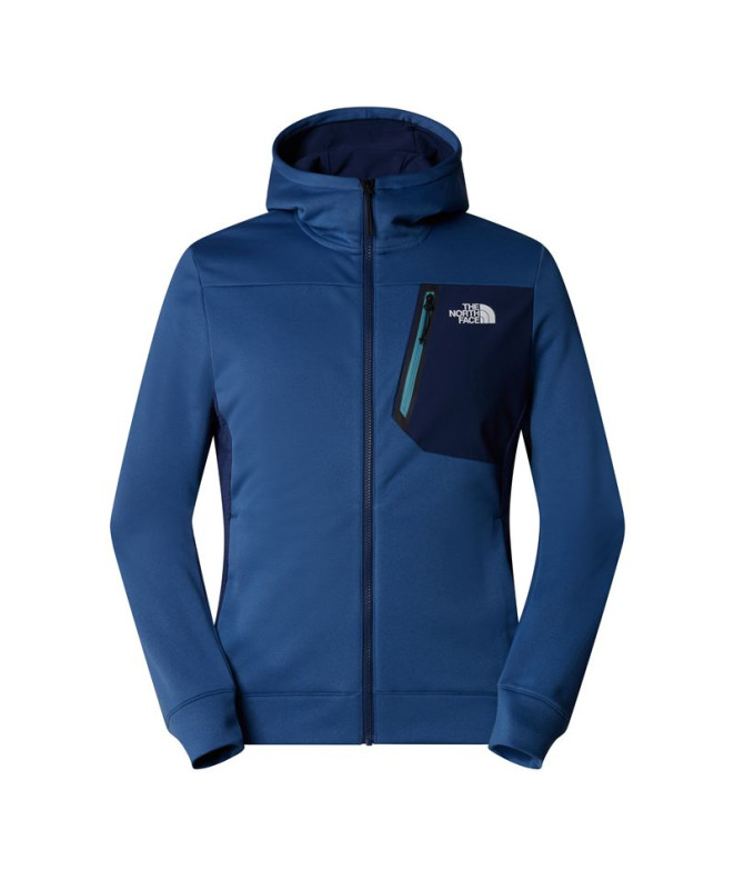 Chaqueta de Montaña The North Face Ma Fz Fleece Shady Azul Hombre